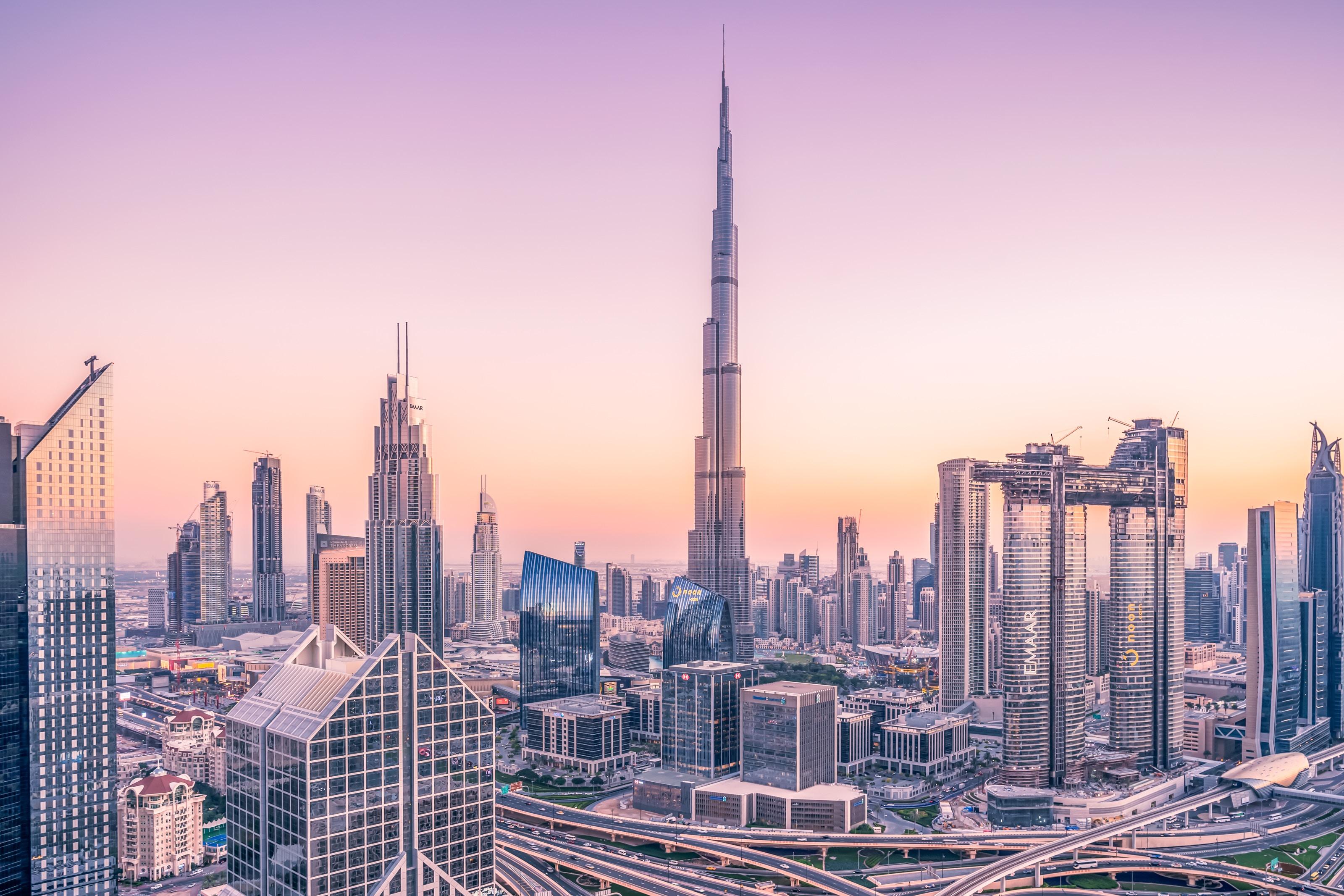 Dubai City Skyline